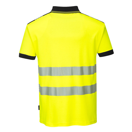 Koszulka Polo Ostrzegawcza PW3 Yellow/black T180