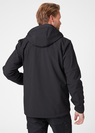 Kensington hood s.shell kurtka 990 BLACK 4XL