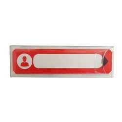 Identyfikator With Danymi Medycznymi ID12 Red
