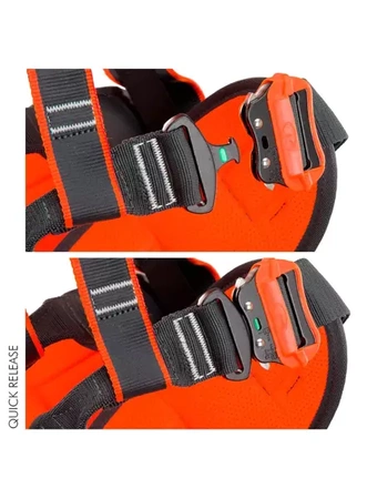 Harness Pełna With Przyrządem Zaciskowym Axess QR Ascender