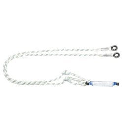 Absorber Bezpieczeństwa With Podwójną Linką Regulowaną Abm/2lb100 Dł. 1.8m - Bez Zatrzaśników