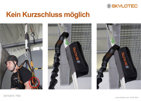 Lonża Skylotec SKYSAFE PRO FLEX I FS 90 ALU 1,8 m