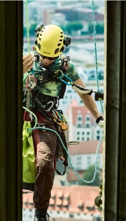 Kask roboczy Edelrid Tectum Air 53-63 cm, kolor: Night (017)