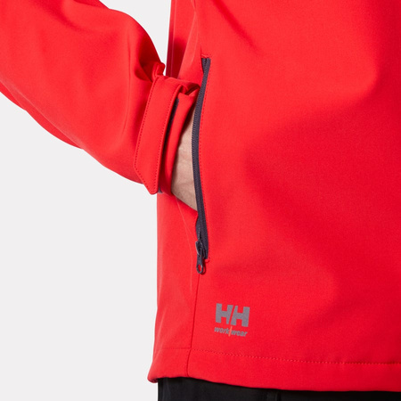 Kurtka softshell Manchester 2.0 Softs Jacket 229 Alert Red/Ebony