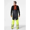 Spodnie robocze wodoodporne na szelkach Alna 2.0 Rain Bib 369 Yellow/ebon