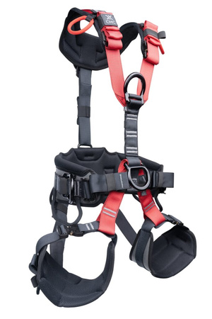 Uprząż Atom CE Quick, czerwona, rozm. M