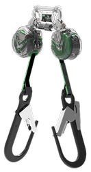 V-TEC Mini Pfl, 1,8 M, Strap, Podwójna, Aluminiowy Hak Do Rusztowań Lekkie Haki (dolny)