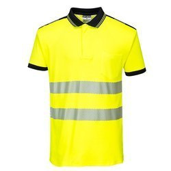 Koszulka Polo Ostrzegawcza PW3 Yellow/black T180