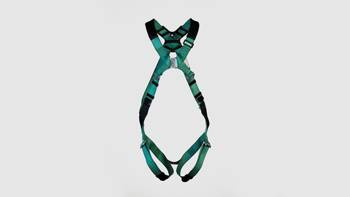 Harness V-form, D-ring Tył, Klamry Na Nogi Qwik-fit, XL
