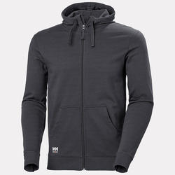 Bluza z kapturem rozpinana Classic Zip Hoodie 970 Dark Grey