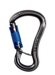Carabiner Condor HMS Triple - Anthracite/blue