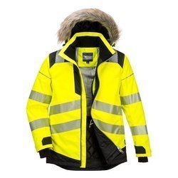 Kurtka Zimowa Ostrzegawcza PW3 Żółto/black PW369