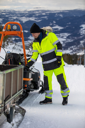 Alna 2.0 Work Pant Cl 1 369 Yellow/Ebony