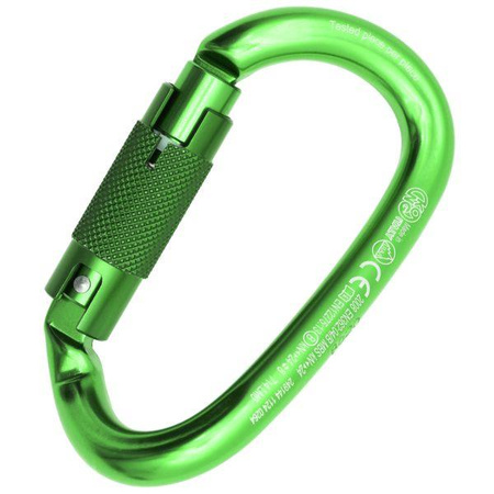 Carabiner Ovalone DNA Alu Auto Block Green