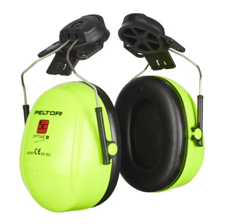 Nauszniki Przeciwhałasowe 3M Peltor Optime Ii, Hi-viz, Nahełmowe