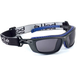 Okulary Ochronne Smoke Baxter - Strap | Foam
