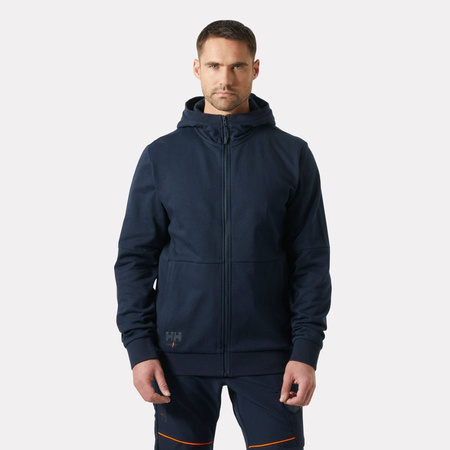 Bluza z kapturem rozpinana Evo Zip Hoodie 591 Navy