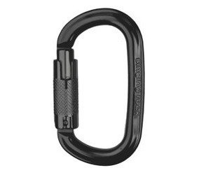 Carabiner Ozone Twist-lock TWL Black