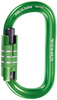 Karabinek Oval XL 3Lock Green