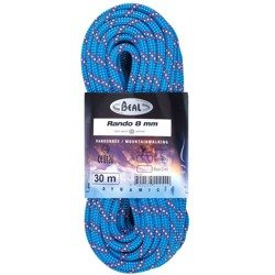 Lina turystyczna Rando 8 mm x 20 m Standard Blue