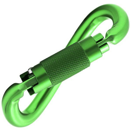 Carabiner Ovalone DNA Alu Auto Block Green