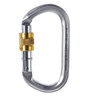 Carabiner Oval Oval Steel Screw Lock