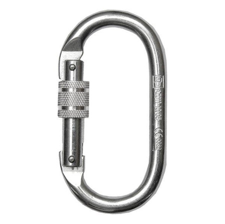 Carabiner AZ 011 With Nakrętką Blokującą Typu "screw-lock"