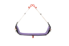 Ławeczka Air Sit Sand (Purple)