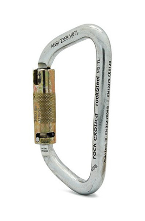 Karabinek rockSteel Auto-Lock