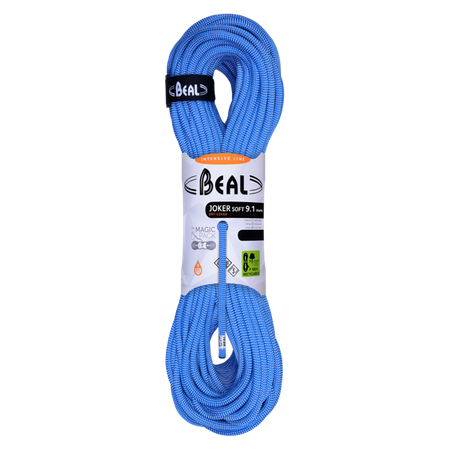 Lina dynamiczna Joker Soft Unicore 9,1 mm x 60 m Dry Cover Blue