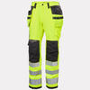 W Luna Hi Vis Cons Pant Cl 2 369 Yellow