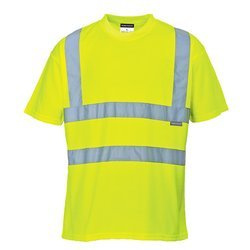 Koszulka T-shirt Ostrzegawczy Yellow S478