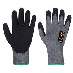 Rękawica CT69 Ahr+ Powlekana Pianką Nitrylową Szaro/czarna