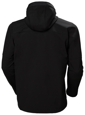 Kensington hood s.shell kurtka 990 BLACK 4XL