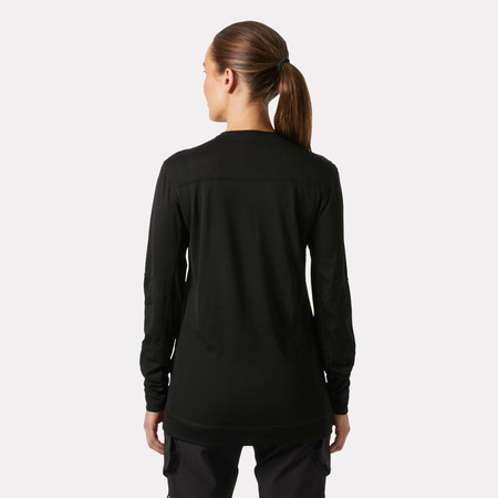 Hh Lifa Crewneck 990 Black