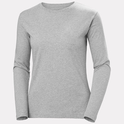 Koszulka z długim rękawem W Classic Longsleeve 930 Grey Melange