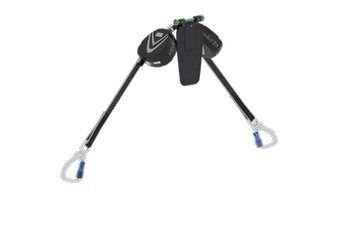 V-EDGE Pfl, 2,4 M, Strap, Podwójna, Aluminiowy Obrotowy Carabiner With Potrójnym Zamkiem (dolny)