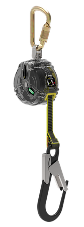 V-TEC Pfl, 3m, Strap, Pojedyncza Dźwignia, Steel Carabiner Screw Lock (górny), Hak Aluminiowy Do Rusztowań (dolny)