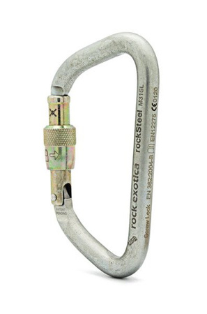 Carabiner Rocksteel Screw-lock