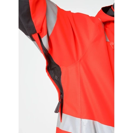 Kurtka wodoodporna Alna 2.0 Hi-Vis Shell Jacket 169 Red/ebony