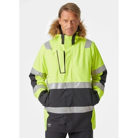 Kurtka zimowa Alna 2.0 Hi Vis Winter Insulated Parka 369 Yellow/ebon