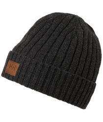 Kensington wool beanie 970 dark grey std