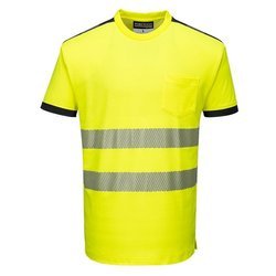 Koszulka T-Shirt ostrzegawczy PW3 Żółty/Czarny T181