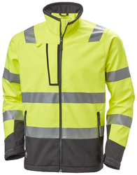 Kurtka softshell Alna 2.0 369 yellow/ebony