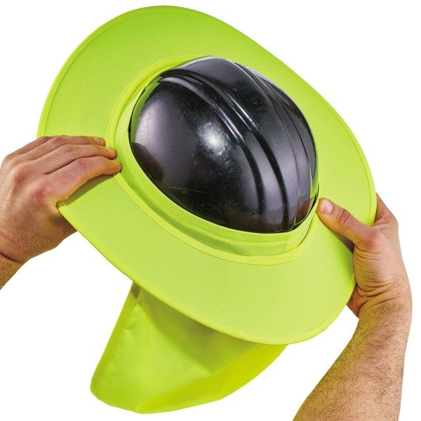 Osłona przed słońcem na kask ChillIts 6660 Lime Hard Hat Brim with