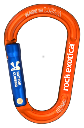 Karabinek rockX Accessory Carabiner (Orange) 