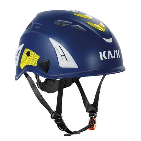 Kask Superplasma AQ Hi-Viz niebieski/żółty