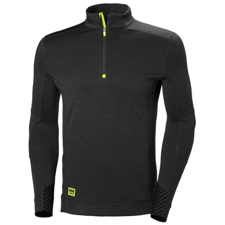 Koszulka termiczna Lifa Base Layer Half Zip 990 Black