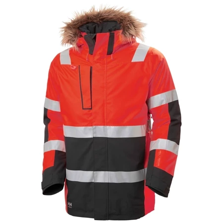 Kurtka zimowa Alna 2.0 Hi Vis Winter Insulated Parka 169 Red/ebony