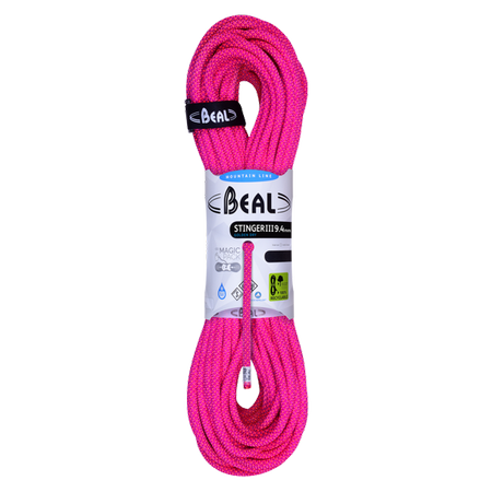 Lina dynamiczna Stinger Unicore 9,4 mm x 50 m Golden Dry Fuchsia